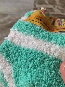 Cozy Striped Fuzzy Socks