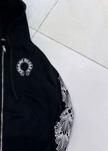 Chrome Hearts Zip-Up Hoodie