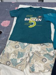 Boys' Graphic Tee &amp; Shorts Set of 3