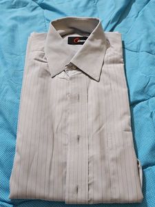 Classic Striped Button-Down Shirt