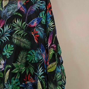 Tropical beach coverup