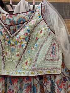 Embroidered Lehenga Choli Set