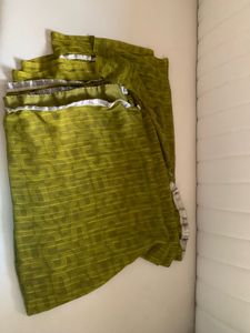 Elegant Olive Green Saree