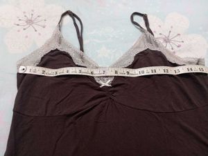 Cozy Lace Trim Sleep Camisole