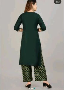 Elegant Kurta Set with Palazzo Pants