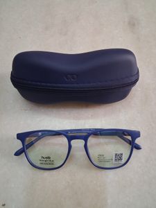 New Stylish Blue Eyeglasses with Case