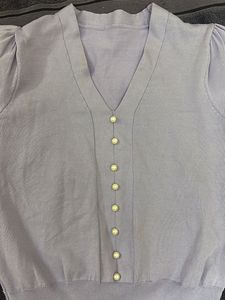 Viscose Rayon Lavender Top