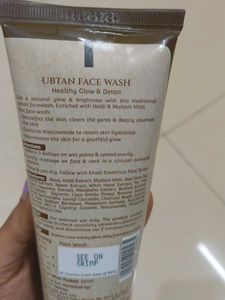 New Khadi Essentials Ubtan Face Wash