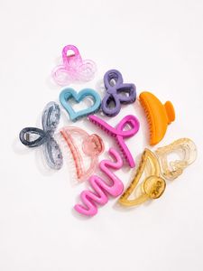 Cute Hair Claw Clips Set (10 Pcs Assorted)