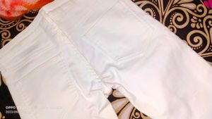 New Brand White Color Jeans