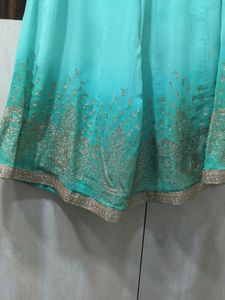 Beautiful Kurta And Sharara Set In Ombre