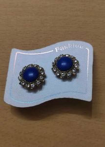 Blue Stone Earrings