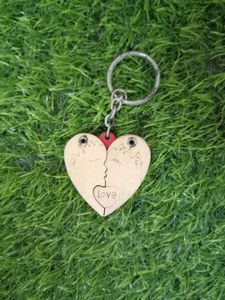 Heart "Love" Keychain (freebie)