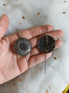 Boho Mandala Ear Cuff Earrings