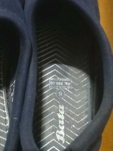 Bata Comfortable Navy Blue Slip-On Shoes