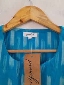Sky Blue Casual Kurta (Women's)