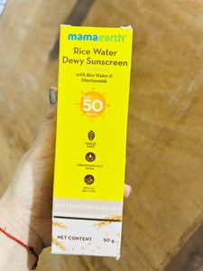 Mamaearth Rice Water Dewy Sunscreen SPF 50