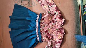 Light Blue Embroidered Kurta