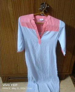 Light Blue & Pink Kurta