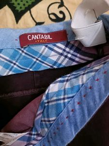 Cantabil Brand Wine Capri In 32 Waist