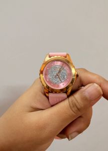 Original Esprit Women's Pink Watch NEW unused