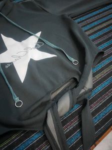 Gray Star Hoodie