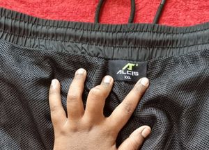 unisexual Alcis black track pants