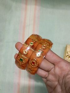 Exquisite Set of Indian Bangles