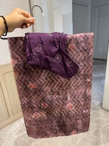 Beautiful Purple Saree with blouse