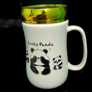 Cute Lucky Panda Coffee Mug