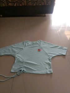 Cute Pastel Blue Tunic Top