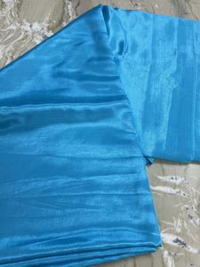 Vibrant Blue Silk Fabric