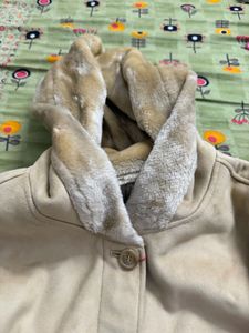 Cozy Faux Suede Sherpa Lined Coat