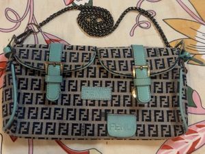 Fendi Zucca Pattern Crossbody Bag