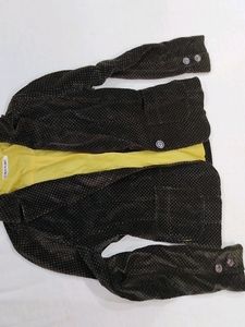 Brown Velvet Suede Jacket
