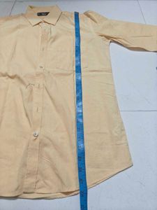Men's Light Yellow Classic Shirt