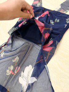 Stylish Floral Print Halter Top