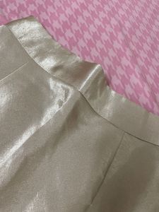 Satin Midi Skirt