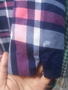 Darzi Checkered Top