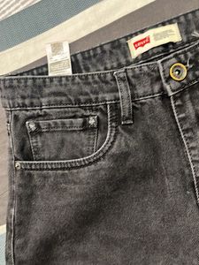 classic levis black denim jean