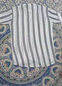 Men's Striped Casual Shirt