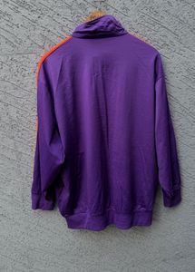 Vintage Purple Adidas Track Jacket