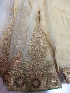 Gold Embroidered Lehenga Skirt