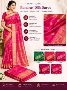 Traditional Banarasi Silk Saree
