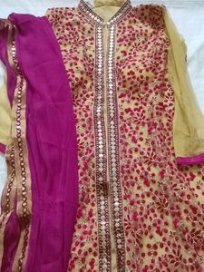 Elegant Embroidered Salwar Suit