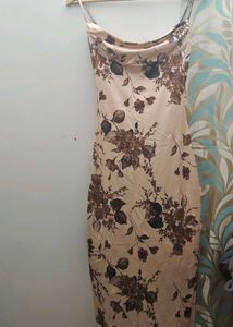 Floral Print Slip Dress