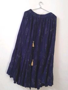 Blue Akkriti Skirt