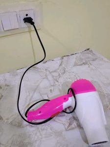 Compact Pink Travel Hair Dryer
