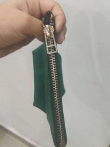 Green Pouch Bag