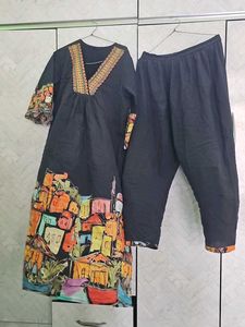 Printed Kurta Set